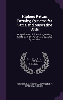Couverture_Highest Return Farming Systems for Tama and Muscatine Soils