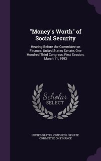 Couverture_Money's Worth of Social Security