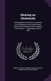 Front cover_Hearing on Guatemala