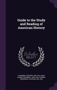 Couverture_Guide to the Study and Reading of American History