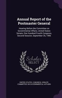 Couverture_Annual Report of the Postmaster General