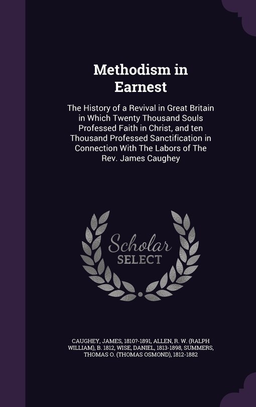 Front cover_Methodism in Earnest