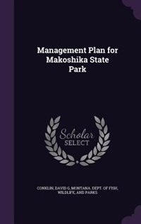 Front cover_Management Plan for Makoshika State Park