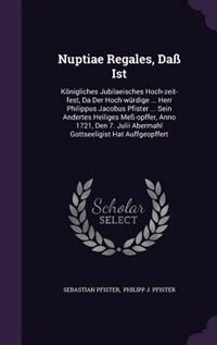 Couverture_Nuptiae Regales, Daß Ist