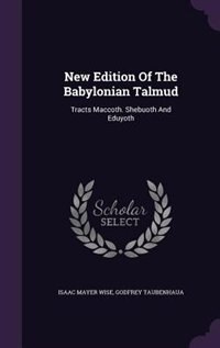 Front cover_New Edition Of The Babylonian Talmud