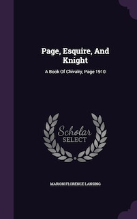 Couverture_Page, Esquire, And Knight