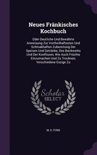Front cover_Neues Fränkisches Kochbuch