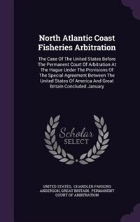 Couverture_North Atlantic Coast Fisheries Arbitration