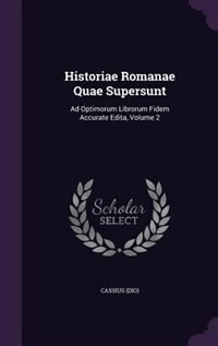Couverture_Historiae Romanae Quae Supersunt