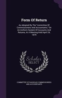 Couverture_Form Of Return