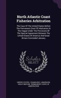 Front cover_North Atlantic Coast Fisheries Arbitration