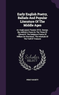 Front cover_Early English Poetry, Ballads And Popular Literature Of The Middle Ages