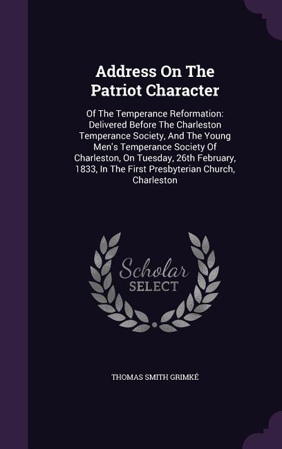 Front cover_Address On The Patriot Character