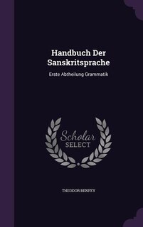 Couverture_Handbuch Der Sanskritsprache