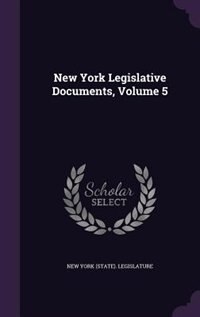 Couverture_New York Legislative Documents, Volume 5