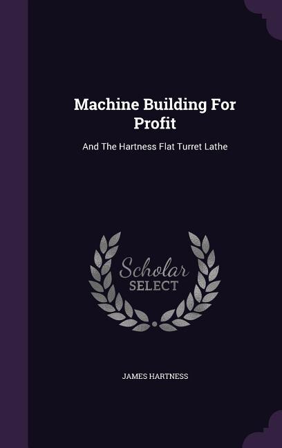 Front cover_Machine Building For Profit