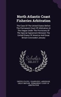 Front cover_North Atlantic Coast Fisheries Arbitration