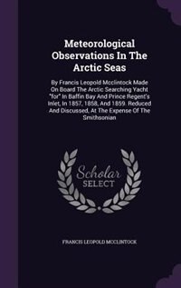 Front cover_Meteorological Observations In The Arctic Seas
