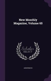 Front cover_New Monthly Magazine, Volume 65
