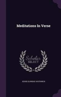 Couverture_Meditations In Verse