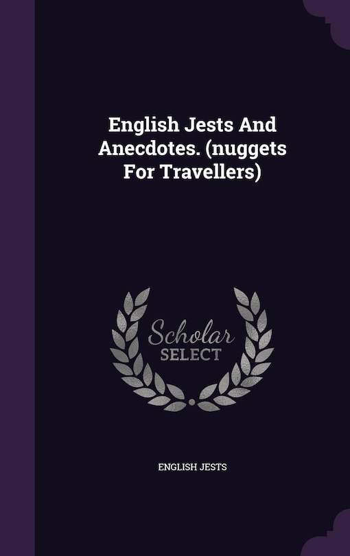 Couverture_English Jests And Anecdotes. (nuggets For Travellers)