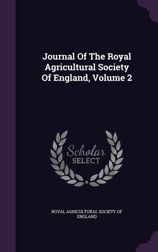 Front cover_Journal Of The Royal Agricultural Society Of England, Volume 2