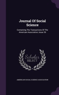 Front cover_Journal Of Social Science