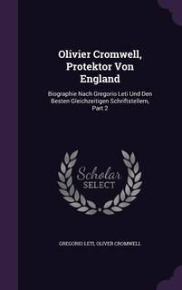 Front cover_Olivier Cromwell, Protektor Von England
