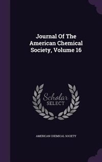 Couverture_Journal Of The American Chemical Society, Volume 16
