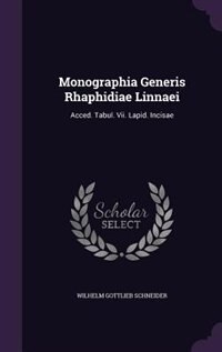 Couverture_Monographia Generis Rhaphidiae Linnaei