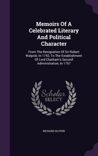 Couverture_Memoirs Of A Celebrated Literary And Political Character