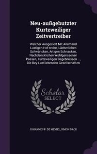 Front cover_Neu-außgebutzter Kurtzweiliger Zeitvertreiber
