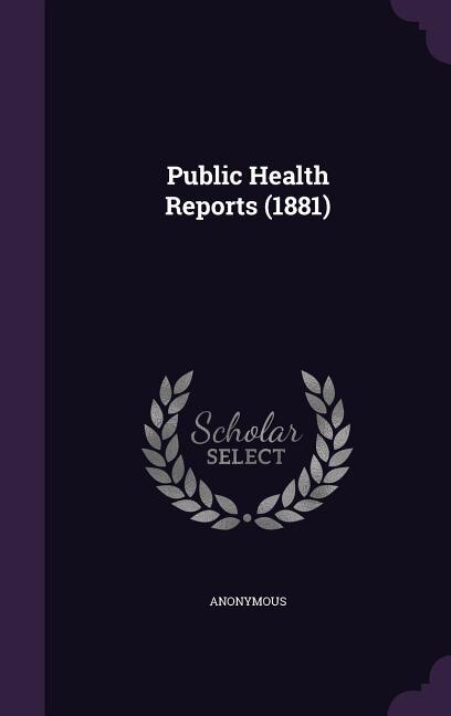Front cover_Public Health Reports (1881)