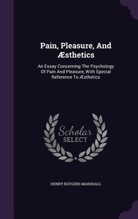 Couverture_Pain, Pleasure, And Æsthetics