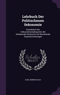 Front cover_Lehrbuch Der Politischenen 0ekonomie