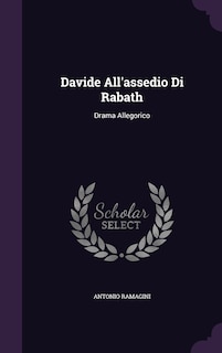 Front cover_Davide All'assedio Di Rabath