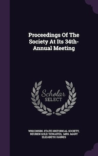 Front cover_Proceedings Of The Society At Its 34th- Annual Meeting