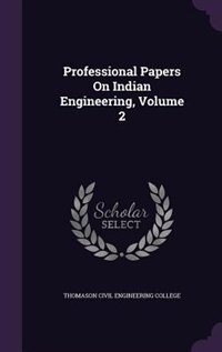 Couverture_Professional Papers On Indian Engineering, Volume 2