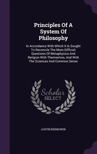 Couverture_Principles Of A System Of Philosophy