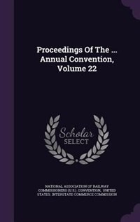 Couverture_Proceedings Of The ... Annual Convention, Volume 22