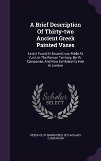 Front cover_A Brief Description Of Thirty-two Ancient Greek Painted Vases