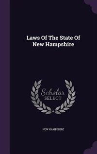 Laws Of The State Of New Hampshire