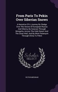 Front cover_From Paris To Pekin Over Siberian Snows