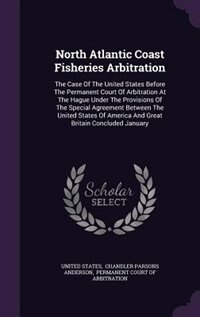 Front cover_North Atlantic Coast Fisheries Arbitration
