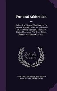 Front cover_Fur-seal Arbitration ...