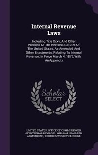 Couverture_Internal Revenue Laws