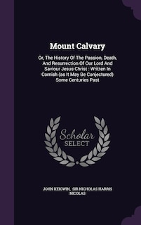 Couverture_Mount Calvary