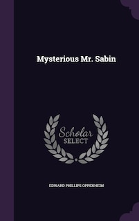 Front cover_Mysterious Mr. Sabin