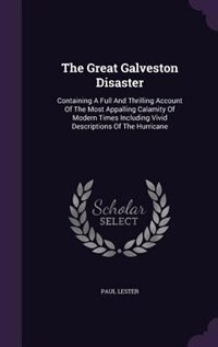Couverture_The Great Galveston Disaster