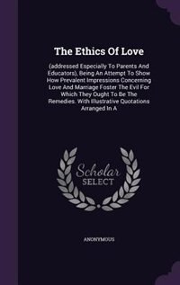 Front cover_The Ethics Of Love